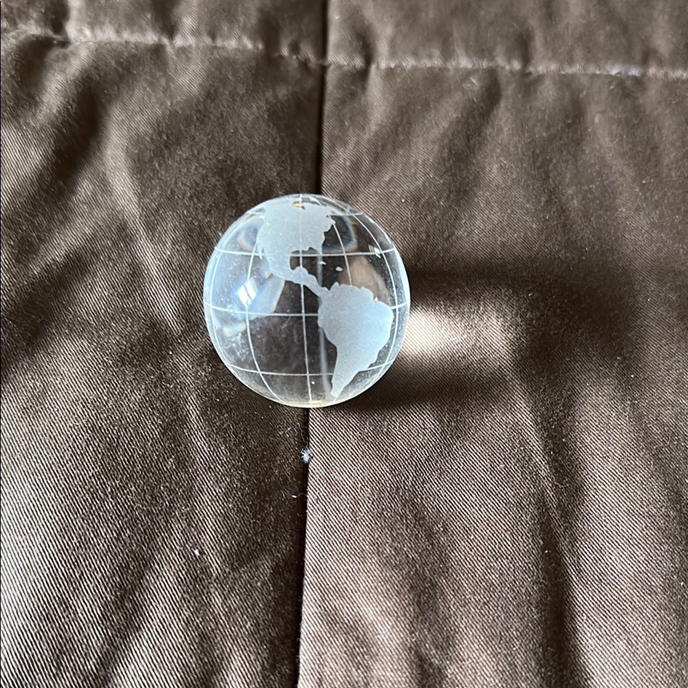 Small Glass Globe Decor